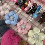 جاکلیدی بابونه ساتن نگینی