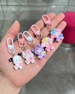 آویز عروسکی کارتونی برجسته (سر زیپ)